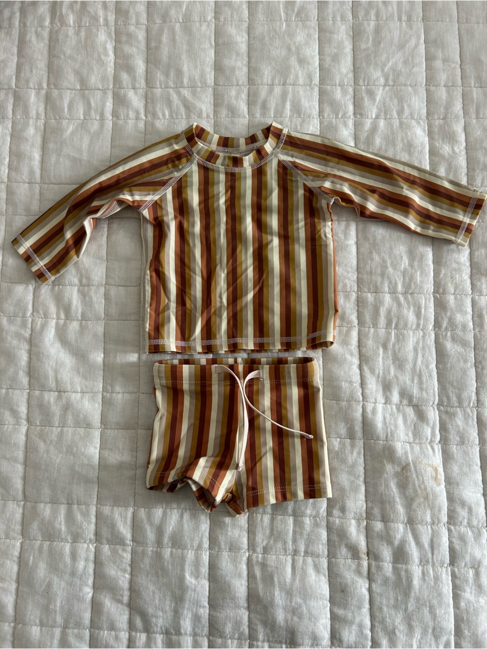 Rylee + Cru two piece bathing suit 3-6 months